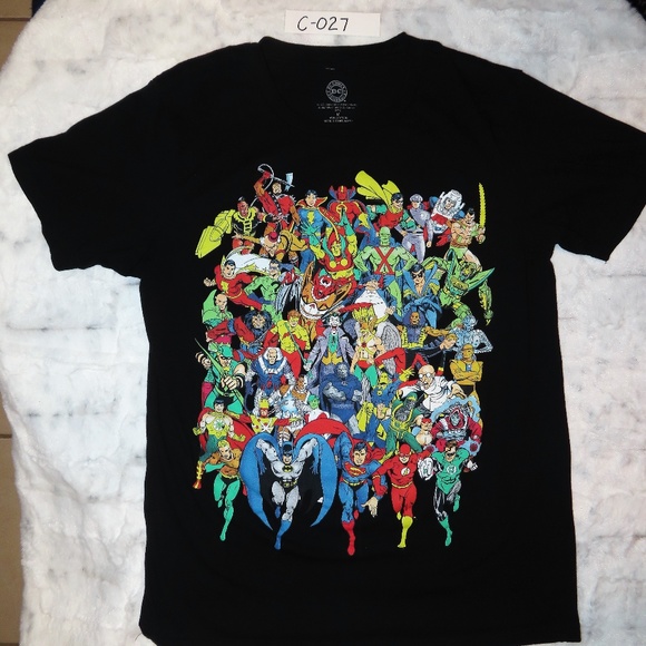 dc comics t shirt